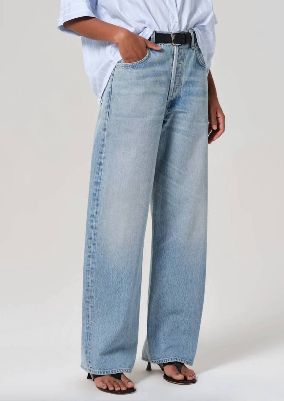 NEW CITIZENS OF HUMANITY ayla baggy jeans in gemini